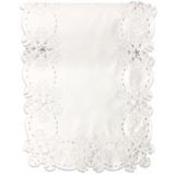 Snowflake Cutwork Table Runner Image