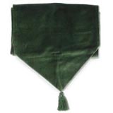 Velvet Green Table Runner 72